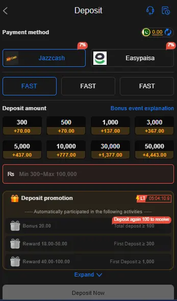 K888 game depsoit