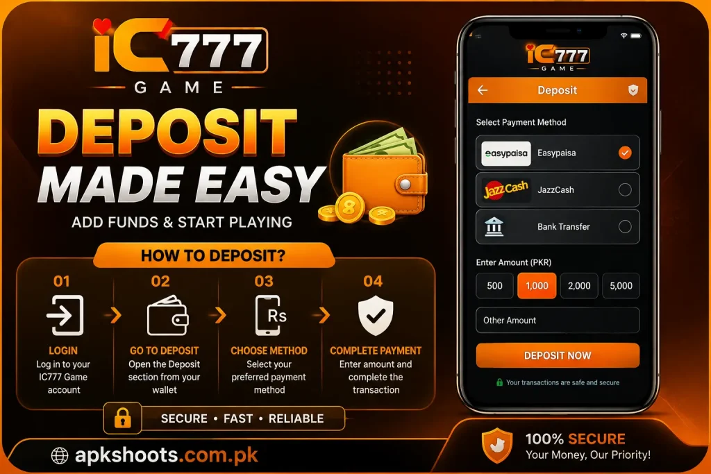 IC777 Game deposit